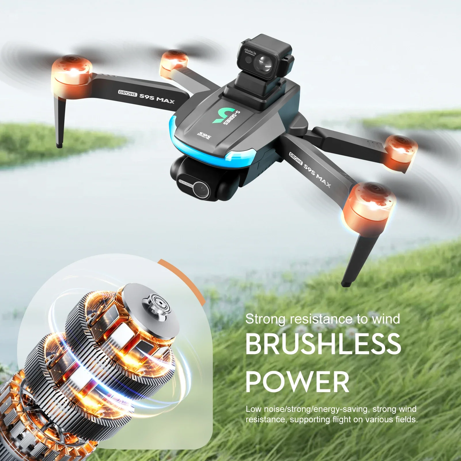 NIEUWE S9S MAX MINI Drone 4K 2 - Drone Mapping recensie en prijs