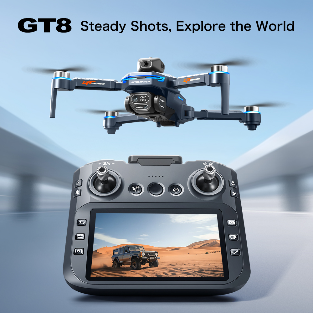 GT8 Max Opvouwbare Drone 8K HD - Drone Mapping recensie en prijs